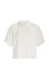 Giuliva Heritage The Tina Silk Shirt In White