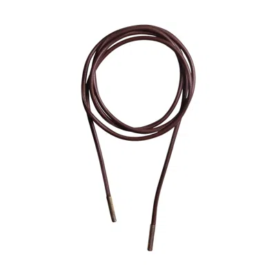 Giunia Women's Brown Nodo Belt Pecan Bronze
