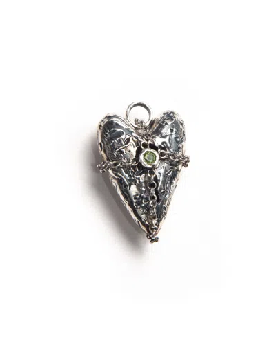 Giunia Women's Cuore Charm Silver In Transparent