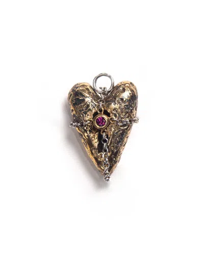 Giunia Women's Gold / Silver Cuore Charm