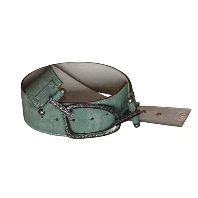 Giunia Women's Green Mati Belt Sage
