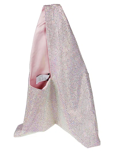 Giuseppe Di Morabito All-over Embellished Shoulder Bag In Pink