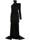 Giuseppe Di Morabito Drapiertes Minikleid In Schwarz