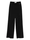 Giuseppe Di Morabito Asymmetric Tailored Trousers In Black