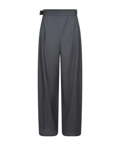 GIUSEPPE DI MORABITO GIUSEPPE DI MORABITO ASYMMETRICAL WOOL PANTS