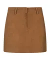 Giuseppe Di Morabito Belt Loop Skirt In Brown