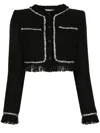 Giuseppe Di Morabito Embellished Bouclé  Jacket In Black