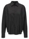 Giuseppe Di Morabito Crystal Studded Spread Collar Blouse In Black