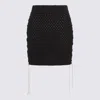 Giuseppe Di Morabito Black Stretch Ruffled Mini Skirt