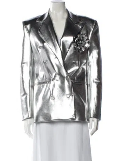 Pre-owned Giuseppe Di Morabito Blazer W/ Tags In Silver