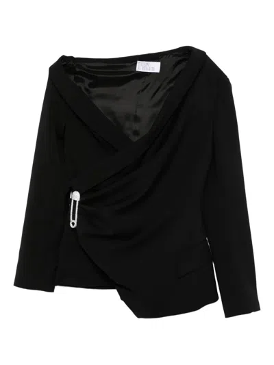 Giuseppe Di Morabito Blazer With Safety Pin In Black
