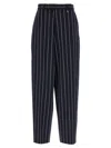 Giuseppe Di Morabito Striped Trousers Featuring Pockets In Blue