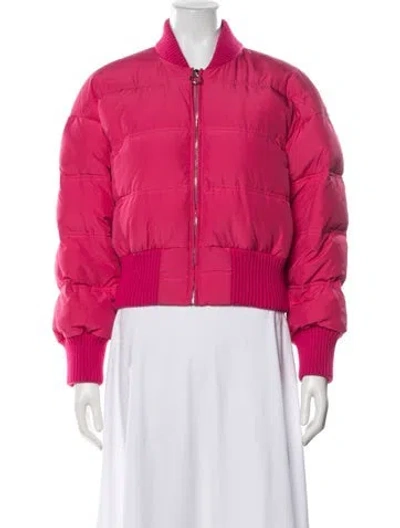 Pre-owned Giuseppe Di Morabito Bomber Jacket In Pink