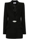 Giuseppe Di Morabito Brooch-appliqué Blazer In Black