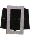 Giuseppe Di Morabito Buckle-detailed Mini Skirt In Black
