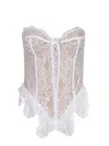 Giuseppe Di Morabito Bustier By  In White