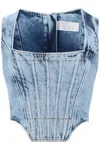 Giuseppe Di Morabito Bustier Top In Blue