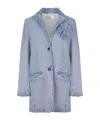 Giuseppe Di Morabito Button-down Denim Jacket In Blue