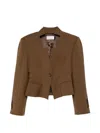 Giuseppe Di Morabito Button-front Jacket In Brown
