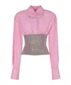Giuseppe Di Morabito Button Shirt In Pink