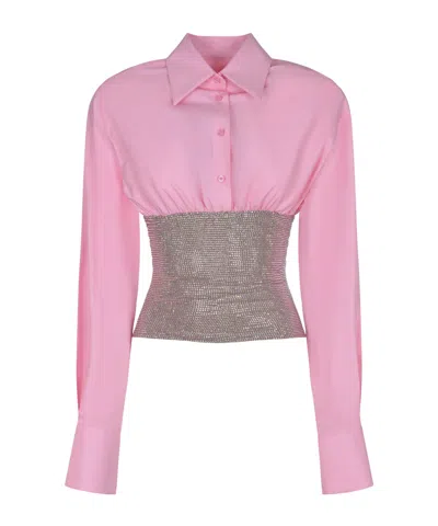 Giuseppe Di Morabito Button Shirt In Pink