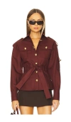 Giuseppe Di Morabito Button Up Shirt In Wine,burgundy
