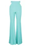 Giuseppe Di Morabito Cut Out-detail Flared Trousers In Blue