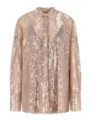 Giuseppe Di Morabito Shirt With Sequins In Beige