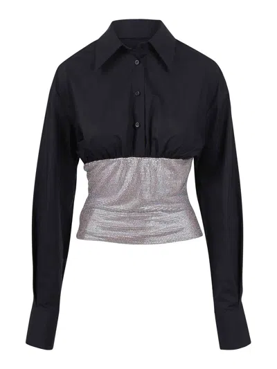 Giuseppe Di Morabito Jewel Shirt In Black