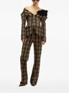 Giuseppe Di Morabito Check-pattern Jacket In Black