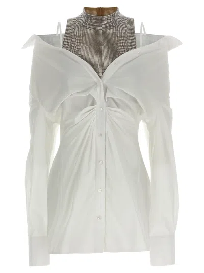 Giuseppe Di Morabito Chemisier Dress In White