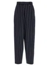 Giuseppe Di Morabito Striped Trousers Featuring Pockets In Blue