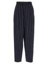 Giuseppe Di Morabito Striped Trousers Featuring Pockets In Blue