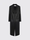 Giuseppe Di Morabito Long Black Wool Coat In Black