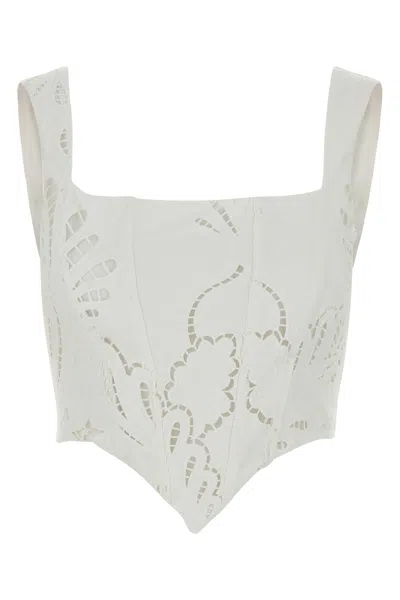 Giuseppe Di Morabito Women White Lace Bodice