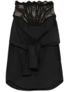 Giuseppe Di Morabito Skirt In Black Cotton In Black