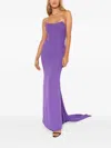 Giuseppe Di Morabito Corset Maxi Dress In Purple