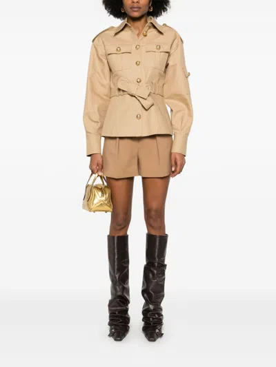 Giuseppe Di Morabito Cotton Shirt In Neutrals