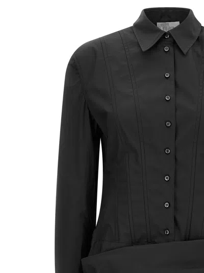 Giuseppe Di Morabito Cotton Short Women's Dress In Black