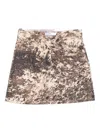 Giuseppe Di Morabito Cow-print Embellished Skirt In Multi