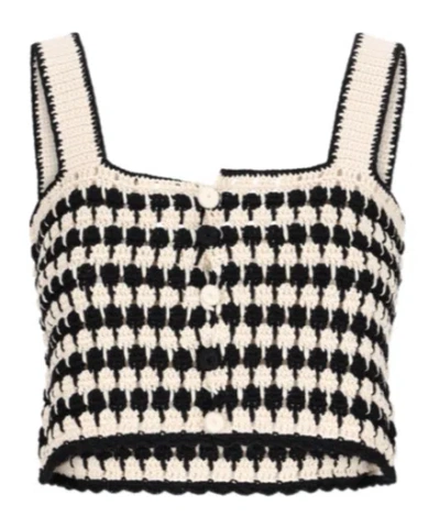 Giuseppe Di Morabito Crochet-knit Top In Multi