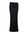 Giuseppe Di Morabito Crystal Embellished Detail Skirt In Black