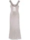 Giuseppe Di Morabito Crystal-embellished Gown In Neutrals