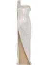Giuseppe Di Morabito Crystal-embellished Gown In Neutrals