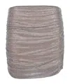 Giuseppe Di Morabito Crystal Embellished Skirt In Gray