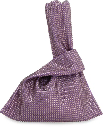 Giuseppe Di Morabito Crystal Embellished Tote Bag In Purple