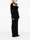Giuseppe Di Morabito Crystal-embellishment Maxi Dress In Black