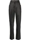 Giuseppe Di Morabito Crystal-embellishment Trousers In Black