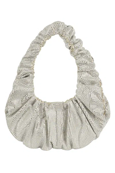 Giuseppe Di Morabito Crystal Mini Bag In Neutrals