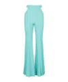 Giuseppe Di Morabito Cut Out-detail Flared Trousers In Blue